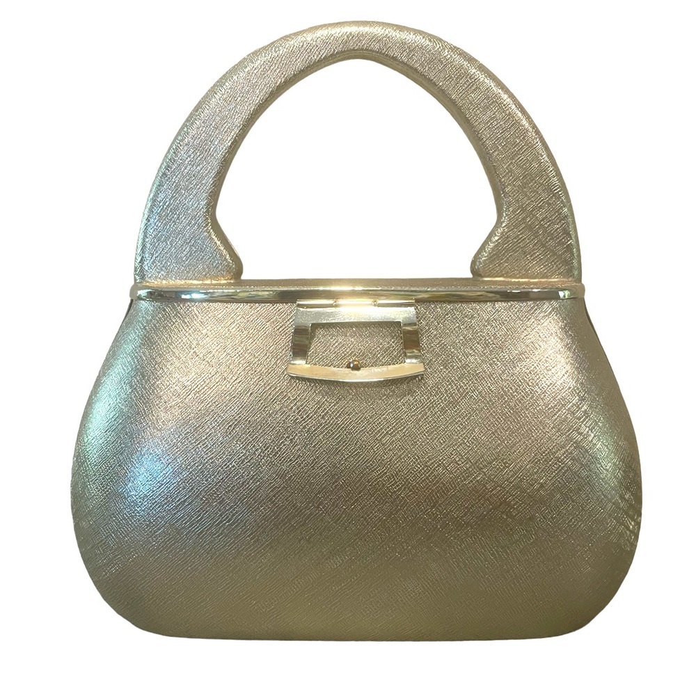 Vintage Silver Tone Purse by Morle -Made in Italy
